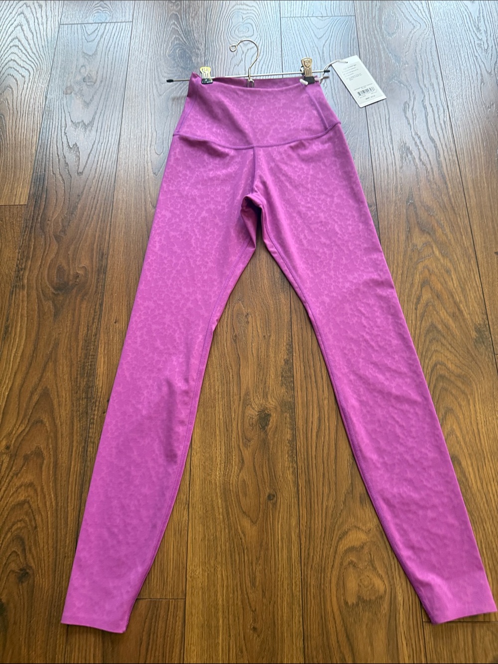 High-Waist Purple Active Leggings for Women